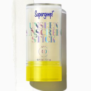 Supergoop! Unseen Sunscreen Stick SPF 40 0.47oz - Invisible, Oil-Free, Portable Face Sunscreen for On-the-Go Reapplication